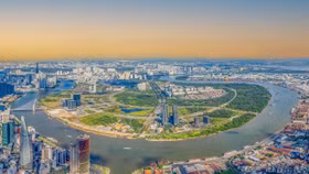 Toàn cảnh khu đô thị mới Thủ Thiêm