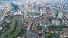 Dự án Vành đai 1 đoạn Hoàng Cầu - Voi Phục chậm tiến độ nhiều năm