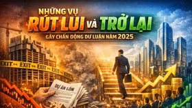 Những màn rút lui và tái xuất rúng động dư luận năm 2025 trong giới kinh doanh Việt