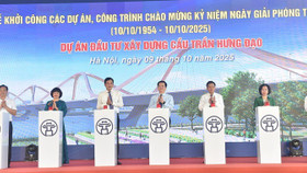 Lễ khởi công dự án đầu tư xây dựng cầu Trần Hưng Đạo