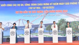 Lễ khởi công dự án đầu tư xây dựng cầu Trần Hưng Đạo