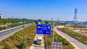 Một đoạn cao tốc Hà Nội - Bắc Giang