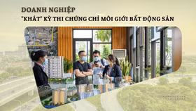 Môi giới bất động sản “khát” chứng chỉ hành nghề