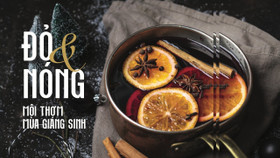 Đỏ & nóng môi thơm mùi giáng sinh