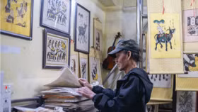 Dấu ấn thương nghiệp trong tranh Đông Hồ