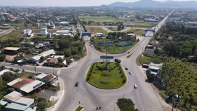 Một góc thị trấn Long Điền