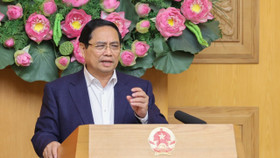 Thủ tướng Phạm Minh Chính tại phiên họp lần thứ 4 của Ban Chỉ đạo Trung ương về chính sách nhà ở và thị trường bất động sản