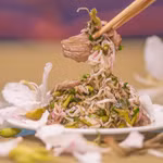 Hai món ăn từ hoa ban Mộc Châu