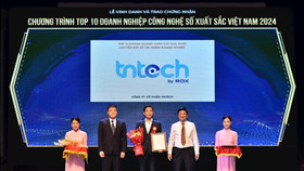 TNTech được vinh danh tại chương trình Top 10 doanh nghiệp công nghệ số xuất sắc Việt Nam năm 2024