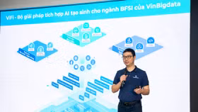 TS. Đào Đức Minh - CEO VinBigdata công bố ra mắt Bộ giải pháp ViFi tích hợp AI tạo sinh cho ngành BFSI
