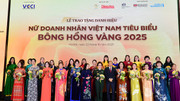 Vinh danh 14 nữ doanh nhân VACOD và HBA đạt giải Bông Hồng Vàng 2025