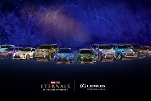 BST xe Lexus dựa theo ý tưởng “Eternals” của Marvel