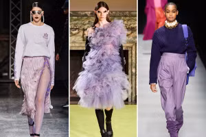 Tím lilac tiếp tục “làm mưa làm gió” làng thời trang