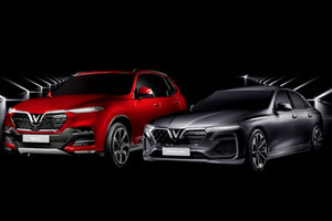 Hai mẫu xe VinFast LUX A2.0 và LUX SA2.0 ra mắt tại Paris Motorshow 2018