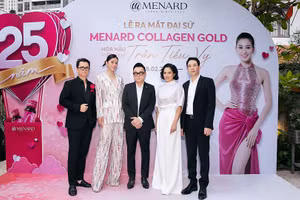 Hoa hậu Trần Tiểu Vy làm đại sứ Menard Collagen Gold