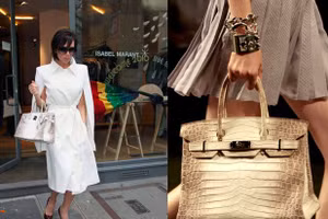 Túi Hermès da cá sấu bạch tạng - vật bất ly thân của các sao nữ hạng A
