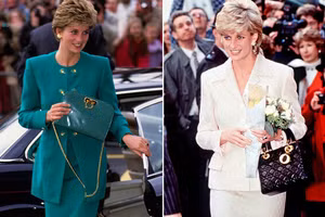 3 chiếc túi được đặt theo tên Công nương Diana