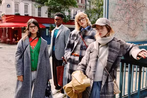 BST H&M Thu Đông 2022 với cảm hứng từ kinh đô thời trang Paris