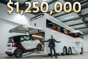 Chiêm ngưỡng Dembell Motorhome : Biệt thự di động trị giá 1 triệu Euro ở Wilhelmsdorf, Đức