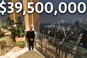 Bên trong căn Penthouse trị giá 39.500.000 đô la với tầm nhìn tuyệt đẹp ra thành phố New York