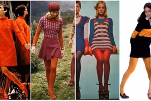 Thời trang thập niên 60 đánh dấu những thiết kế mang tính đột phá