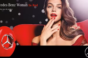 Nước hoa Mercedes-Benz Woman In Red EDP: Sự quyến rũ mạnh mẽ