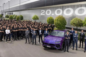 20.000 chiếc Lamborghini Urus được xuất xưởng trong vòng 4 năm