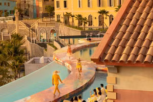 Bức tranh thiên nhiên, kiến trúc ở Fashion Voyage 3