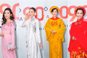 NTK Đinh Văn Thơ - BST Nàng Dâu show thời trang mang tên “Gõ cửa 90”