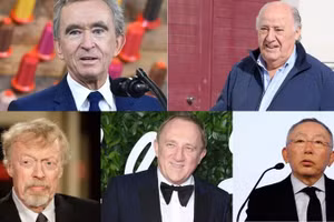 Top 10 tỷ phú giàu nhất ngành thời trang