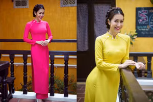 BST "Tết thương, Tết nhớ" đến từ NTK Lê Nguyễn An Nhiên- Nét dịu dàng cô gái Việt