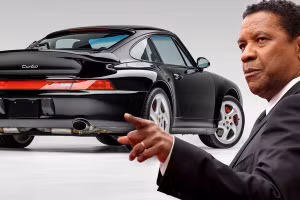 Porsche 911 Turbo 993 của “huyền thoại Hollywood” Denzel Washington sắp được bán đấu giá