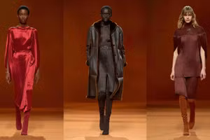 BST Hermès Thu Đông 2023 nguồn cảm hứng từ tóc