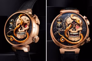 Louis Vuitton phô diễn tài nghệ đỉnh cao với đồng hồ Tambour Carpe Diem