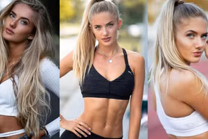 Vẻ đẹp nóng bỏng của siêu sao điền kinh Alica Schmidt