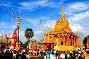 Mừng Tết năm mới 2023 của đồng bào Khmer ở Vĩnh Long
