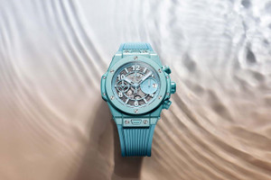 Hublot gợi nhớ kỳ nghỉ hè xanh mát với mẫu đồng hồ Big Bang Unico Summer