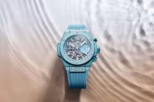 Hublot gợi nhớ kỳ nghỉ hè xanh mát với mẫu đồng hồ Big Bang Unico Summer
