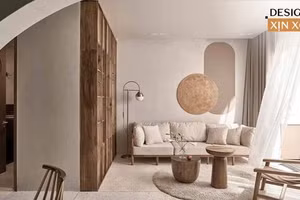 Gái Huế mua căn hộ ở trung tâm thành phố, thiết kế như "chiếc hộp màu nâu", ít đồ nhưng vẫn sang khỏi bàn