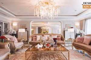 "Biệt thự trên không" rộng 300m2 của vợ chồng Hà Nội: Giá trị 13 tỷ đồng, phong cách tân cổ điển vừa sang vừa hút mắt