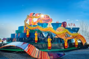 Nhộn nhịp Lễ hội khèn hoa, Hội xuân mở cổng trời trên đỉnh Fansipan