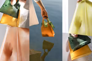 Túi xách làm bằng vỏ hoa quả: Đẹp, độc, điệu