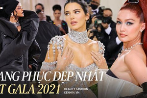 Điểm danh những bộ cánh đẹp nhất Met Gala 2021