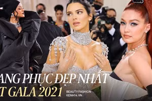 Điểm danh những bộ cánh đẹp nhất Met Gala 2021