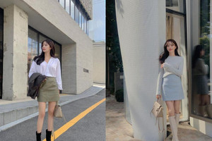 Xu hướng Xuân - Hè: Chân váy mini trở lại từ runway đến streetstyle