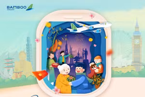 Bamboo Airways triển khai chương trình chào xuân Quý Mão 2023