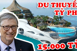 Du Thuyền 15.000 Tỷ của Bill Gates và 9 Siêu Du Thuyền Đắt Đỏ Nhất Của Các Tỷ Phú Thế Giới