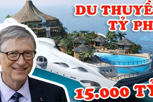 Du Thuyền 15.000 Tỷ của Bill Gates và 9 Siêu Du Thuyền Đắt Đỏ Nhất Của Các Tỷ Phú Thế Giới