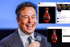 Elon Musk vừa khoe trên Twitter đã bán được 10.000 chai nước hoa Burnt Hair