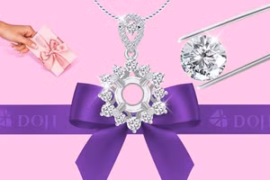 DOJI ưu đãi dịp 8/3 cho các dòng trang sức